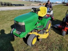 John Deere GX345 Riding Tractor 'Runs & Operates'