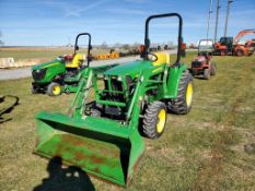 2017 John Deere 3025E Compact Loader Tractor 'Elite Ride & Drive'