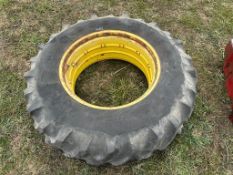 John Deere Tire With Wheel