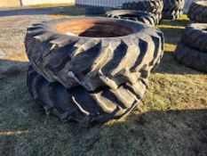 Tires With Wheels 'Pair of 2'