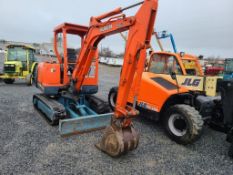 Kubota KX091-3 Mini Excavator 'Ride & Drive'