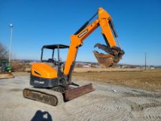 2021 Doosan DX42 Mini Excavator 'Ride & Drive'