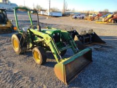John Deere 750 Compact Loader Tractor 'Ride & Drive'