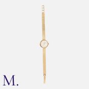 TUDOR, BY ROLEX. A Ladies Vintage 'Royal' Manual Wind Wristwatch in 9k yellow gold, with