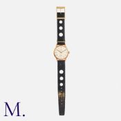 TUDOR, BY ROLEX, A Vintage Gents Wristwatch in 9k yellow gold, The White dial signed Tudor, with