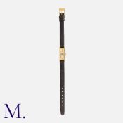 BAUME & MERCIER, A Ladies Wristwatch in 14k yellow gold. Manual wind BM375 17 jewell movement.