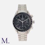 OMEGA SPEEDMASTER REDUCED IN STAINLESS STEEL a Speedmaster 'Reduced' chronograph bracelet watch.