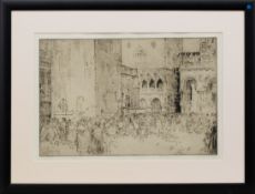 NURSEMAIDS IN THE PIAZZA, VENICE