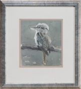 * JOHN PHILIP BUSBY RSA RSW SWLA (BRITISH 1928 - 2015), RESTING KOOKABURRA