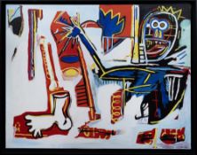 AFTER JEAN-MICHEL BASQUIAT (AMERICAN 1960 - 1988), AGONY OF THE FEET