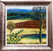 * ANDREW WALKER (SCOTTISH b. 1959), ACROSS THE FIELDS