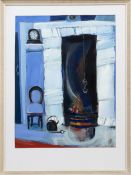 * MARY GALLAGHER (SCOTTISH b. 1953), STUDY IN BLUE