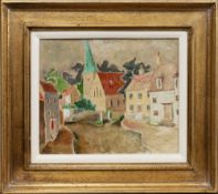 * WILLIAM CROSBIE RSA RGI (SCOTTISH 1915 - 1999), THE GREEN TOWER