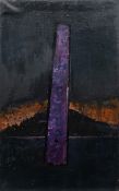 * PATRICK DOLAN (IRISH 1926 - 1980), PURPLE TOTEM