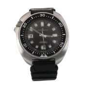 SEIKO STAINLESS STEEL AUTOMATIC DIVERS WATCH,