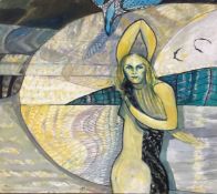 * JAMES HARDIE (SCOTTISH 1938 - 2024), BIRD WOMAN