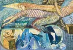 * JAMES HARDIE (SCOTTISH 1938 - 2024), PORTRAIT OF LOTTE - AMY + PETER'S DAUGHTER, GREAT SENSE OF BA