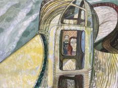 * JAMES HARDIE (SCOTTISH 1938 - 2024), IN THE SPACE CRAFT