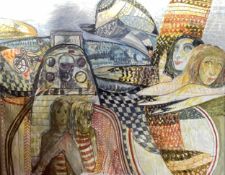 * JAMES HARDIE (SCOTTISH 1938 - 2024), COLLISION II