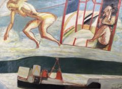 * JAMES HARDIE (SCOTTISH 1938 - 2024), SKYDIVING