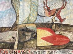 * JAMES HARDIE (SCOTTISH 1938 - 2024), AEROLAB - RUCHENLAGE/UPSIDE DOWN