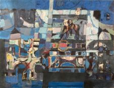 * JAMES HARDIE (SCOTTISH 1938 - 2024), BLUE ENGINE