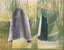 * JAMES HARDIE (SCOTTISH 1938 - 2024), ABSTRACT FORMS