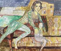 * JAMES HARDIE (SCOTTISH 1938 - 2024), TWO FIGURES