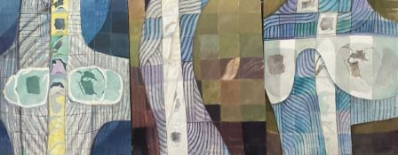 * JAMES HARDIE (SCOTTISH 1938 - 2024), TRIPTYCH - ROBERT BURNS POET