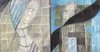 * JAMES HARDIE (SCOTTISH 1938 - 2024), LIFE STORY DIPTYCH