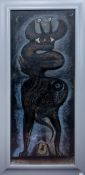 * ALLY THOMPSON (SCOTTISH 1955 - 2016), FROM BEYOND THE TORRENTS OF THE NIGHT, A CHIMERA