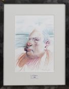 * FRANK MCFADDEN (SCOTTISH b. 1972), PORTRAIT STUDY