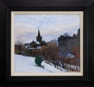 ANDREW FITZPATRICK, GLASGOW CATHEDRAL IN THE SNOW