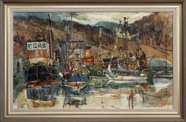 * JAMES WATT RGI (SCOTTISH 1931 - 2022), AULD REEKIE, CRINAN