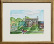 * LADY LUCINDA MACKAY (SCOTTISH b. 1941), BATMAN IN DIRLETON