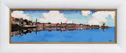 * STEPHEN FRENCH (SCOTTISH b. 1953), BROUGHTY FERRY, STILL WATERS