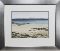 * DAVID M GRAHAM, RHUM AND EIGG FROM ARISAIG