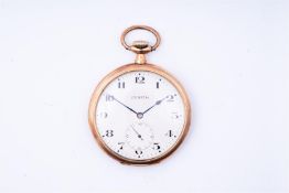 gold Zenith watch.