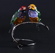 Swarovski, Gouldian Finch, Year of issue 2012, 1141675. Includes original box.
9,4 x 10,6 x 12,6 cm.