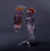 Swarovski, Pink Cockatoos, Year of issue 2017, 5244651. Includes original box.
8.4 x 10.9 x 16.7 cm