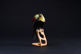 Swarovski, Toucan, Year of issue 2006, 850600. Includes original box.
H. 19,4 cm.