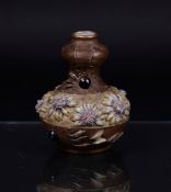 Amphora Austria decor Spiders & Flowers, Art Nouveau vase. Marked (on the bottom)
H. 15 cm.