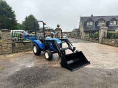 2017 NEW HOLLAND BOOMER 25 25HP 4WD COMPACT TRACTOR WITH LEWIS FRONT LOADER *PLUS VAT*