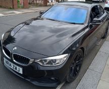 2014 BMW 420D SPORT AUTO BLACK CONVERTIBLE *NO VAT*