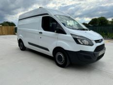 2014/64 REG FORD TRANSIT CUSTOM 310 ECO-TECH 2.2 DIESEL VAN, SHOWING 1 FORMER KEEPER *PLUS VAT*