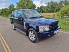 2003 LAND ROVER RANGE ROVER VOGUE V8 AUTO BLUE SUV ESTATE, WITH LPG CONVERSION CERTIFICATE *NO VAT*