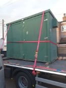 GRP unit 1 approx 10'x4 x 7.5ft high Substation *NO VAT*