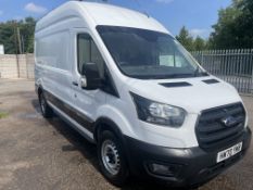 2021/70 REG FORD TRANSIT 350 LEADER ECOBLUE 2.0 DIESEL PANEL VAN, SHOWING 0 FORMER KEEPERS *PLUS VAT