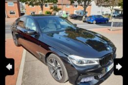 BMW 740D (7 SERIES) XDRIVE M SPORT AUTO BLACK SALOON *NO VAT*