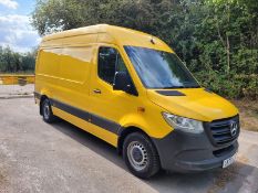 LOW MILES, LIKE NEW!! 2023 MERCEDES-BENZ SPRINTER 315 PROGRESSIVE CDI YELLOW PANEL VAN *NO VAT*